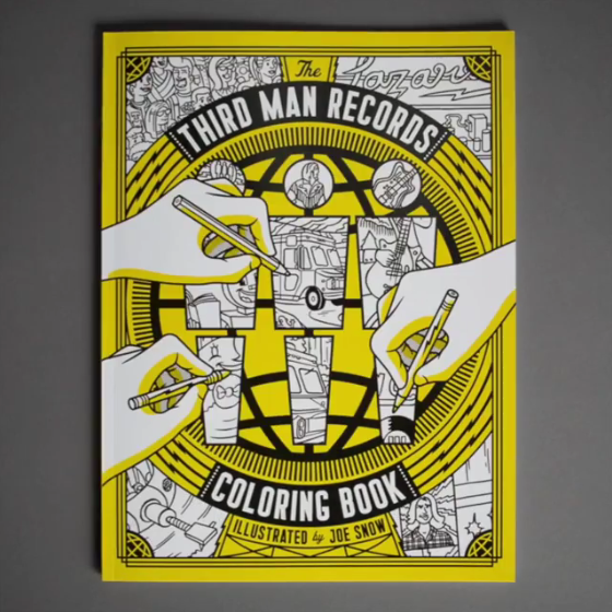 Malbuch von Third Man Records